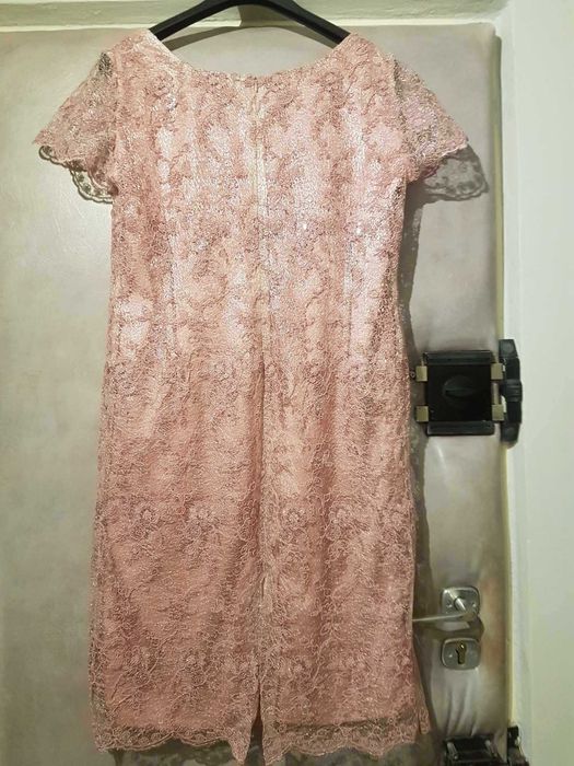 Sukienka pastelowy róż