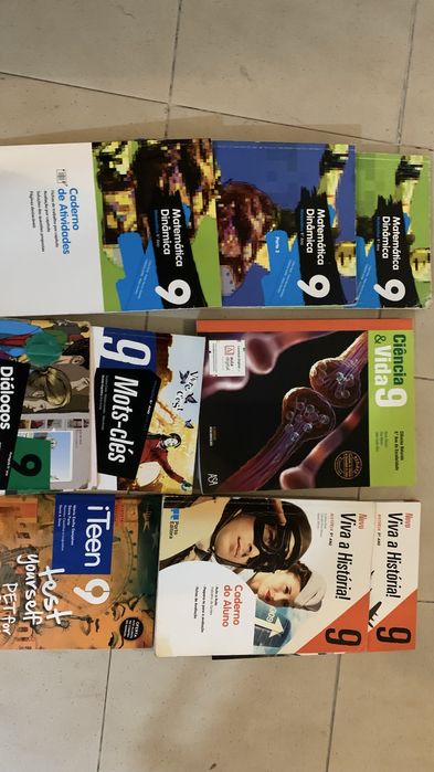 Manuais / Livros e Cadernos de Atividades (CA) 9 ano