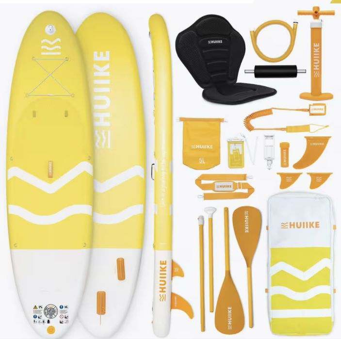 Prancha de Stand Up Paddle Insuflável - HUIIKE - 305x84x15cm