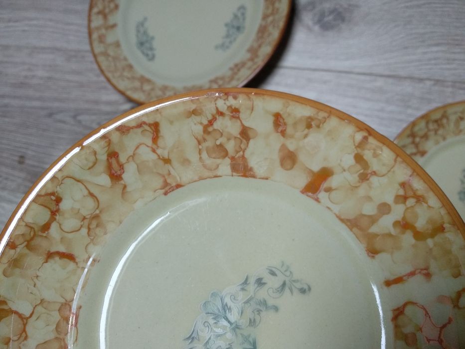 Zestaw do ciasta Talerzyki patera Tułowice porcelit