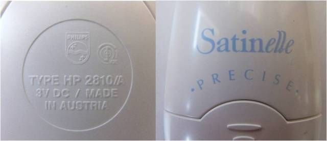 Depiladora Philips Satinelle HP2810 para zonas sensíveis