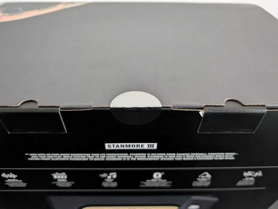 Coluna Bluetooth Marshall Stanmore III - Preto Selado