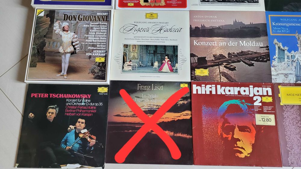 Płyta winylowa karajan Deutsche grammophon nówka