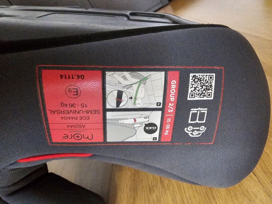 Assento Auto Base-Fix Grupo 2/3