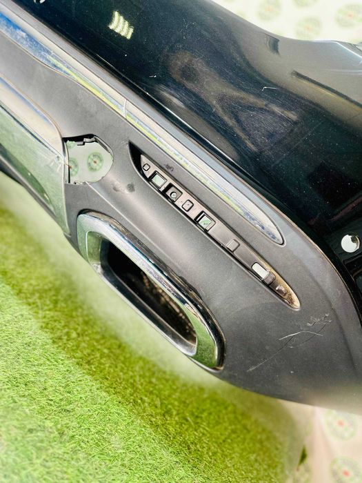 Бампер задній Mercedes GLS X167 (2019-2024) під парктроніки. Зі всім крім парктроників