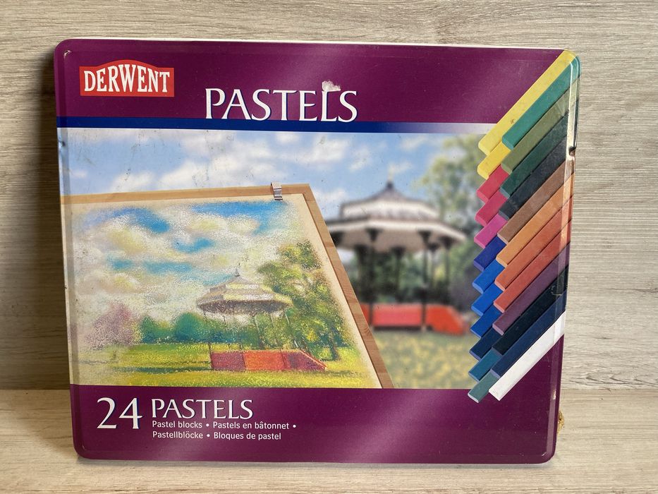 Zestaw suchych pasteli