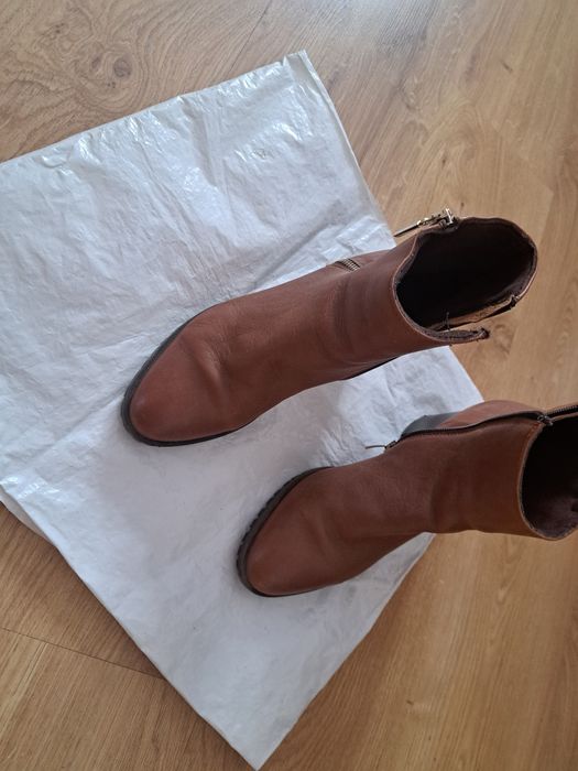 Buty jesień-zima Ryłko skóra  roz.38