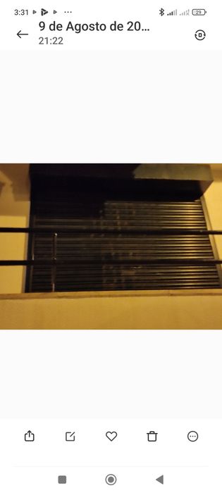 Vendo 5 Grades 3 Montras + 2 Portas completas com fechaduras/chaves