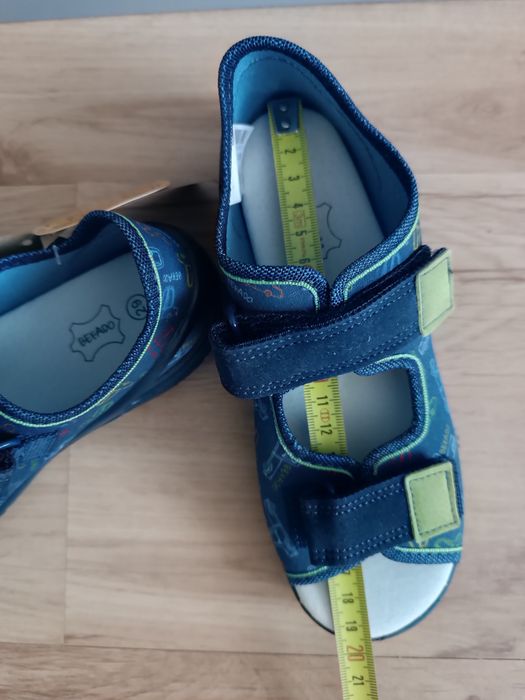 Nowe kapcie Befado 29 19,2 cm auta grantowe chłopięce