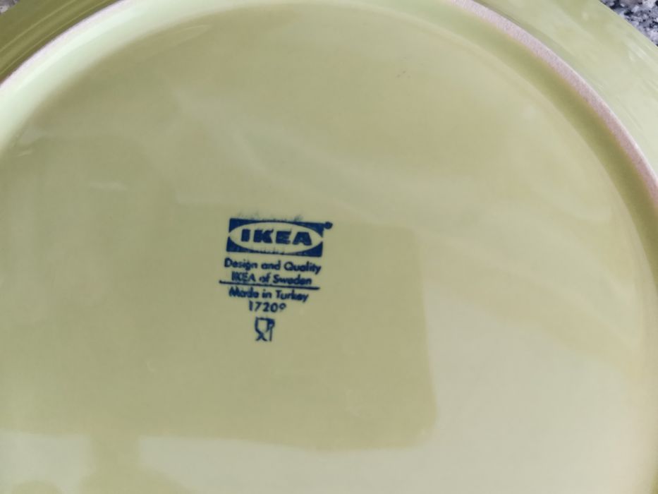 Pratos normais e sobremesa ikea com defeito441283300368721922