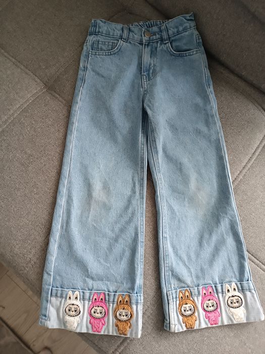 Spodnie jeans Labubu