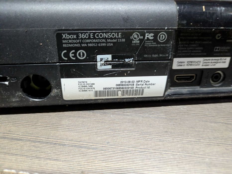 xbox 360 model 1538