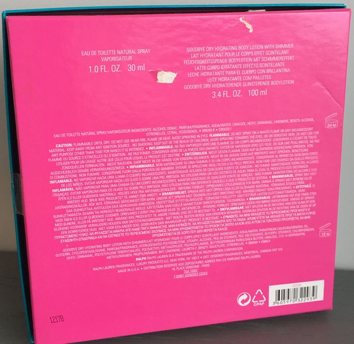 Ralph by Ralph Lauren Coffret [Novo e Selado]