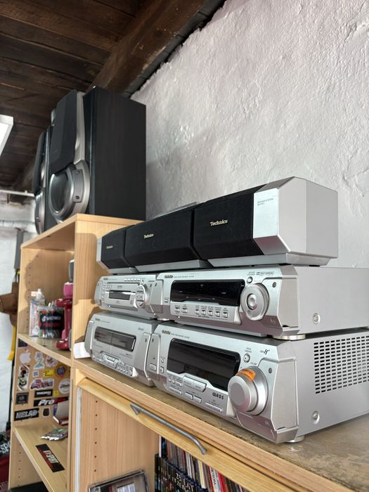 Potężna Wieża Technics SC-EH760 | MAX ZESTAW: 4 Kolumny + Satelity!