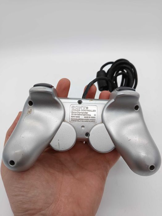 Kontroler Sony Playstation 2 Silver srebrny