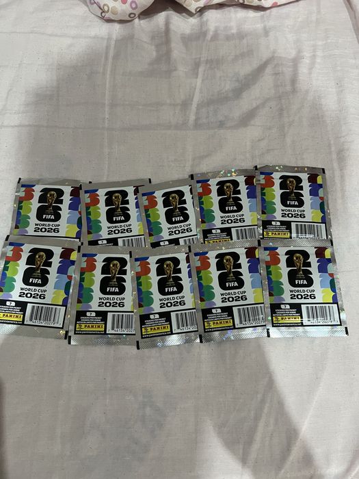 Saquetas cromos mundial 2026