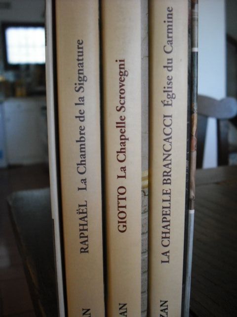 Giotto - Raphael - Capela Brancacci 3 livros fabulosos