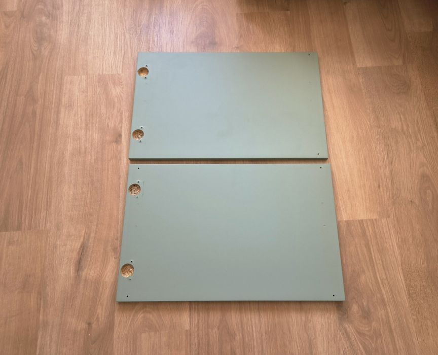 2x Porta/frente de gaveta Lappviken verde 60x38cm