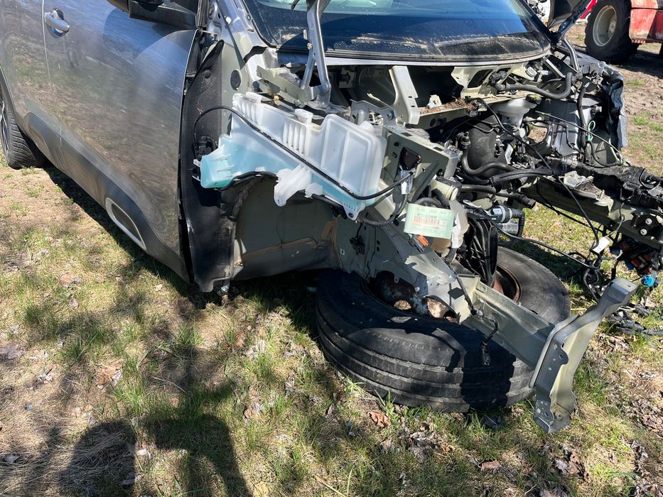 citroen c5 aircross podłużnica fartuch prawa słupek próg kcad