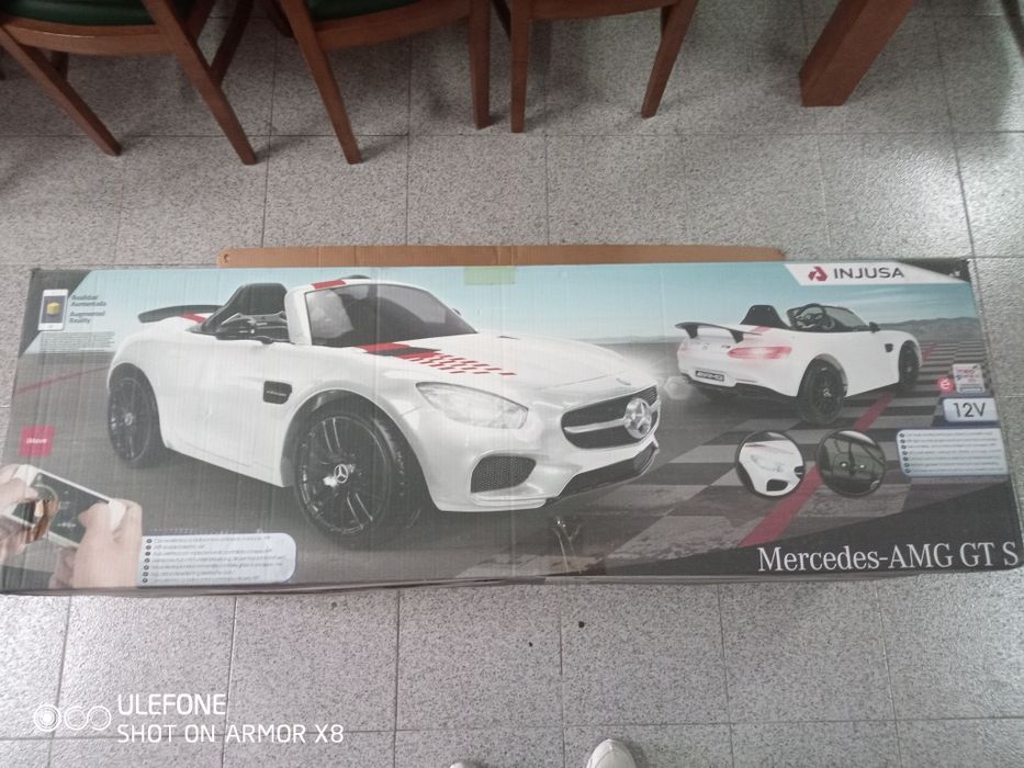 Mercedes AMG GTS a Bateria