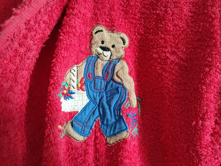 Szlafrok, podomka, porannik dziewczęcy, rozm. 116/122/128