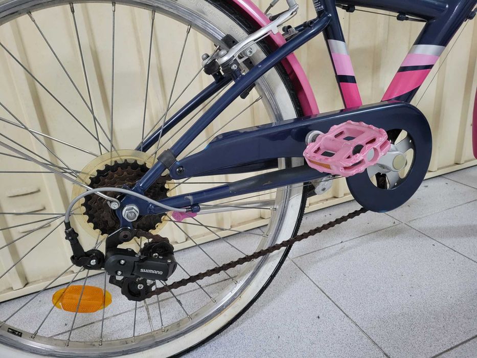 bicicleta Btwin Original 500 com cesto