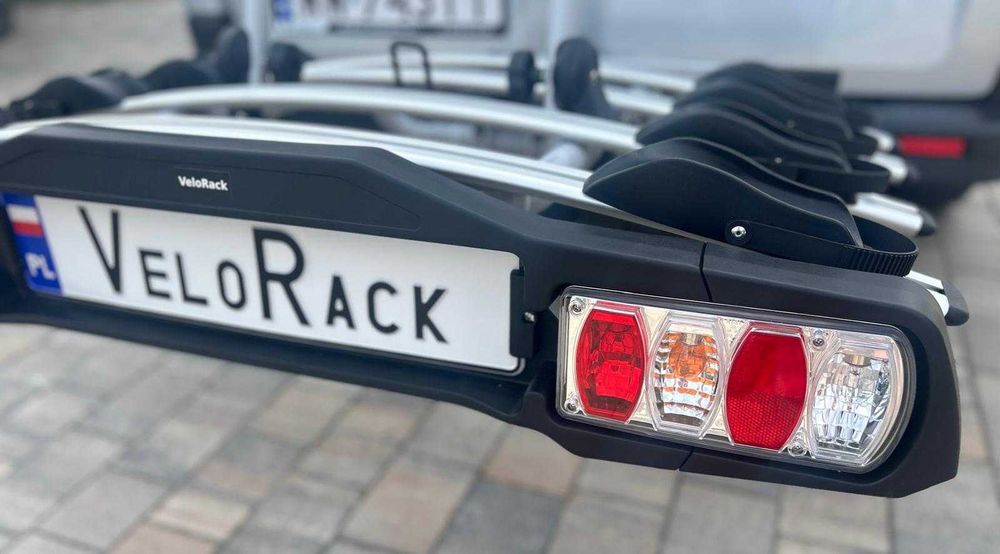 NOWY Bagażnik Rowerowy Na Hak 4 Rowery Uchylany PREMIUM JAK THULE ALU