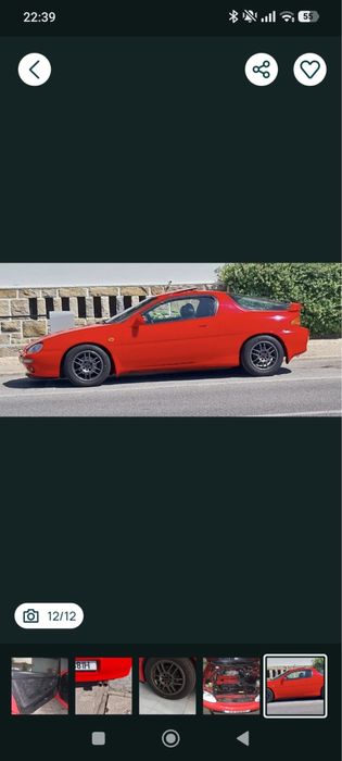 Mazda MX3 1.6cc 16V