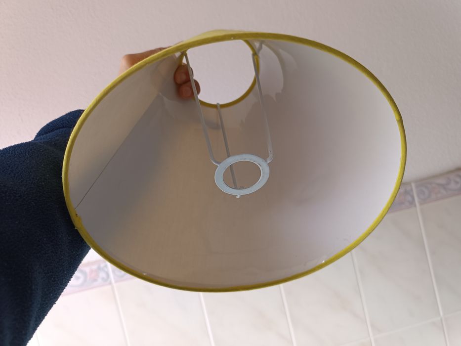 Candeeiros verdes abatjours vários tamanhos