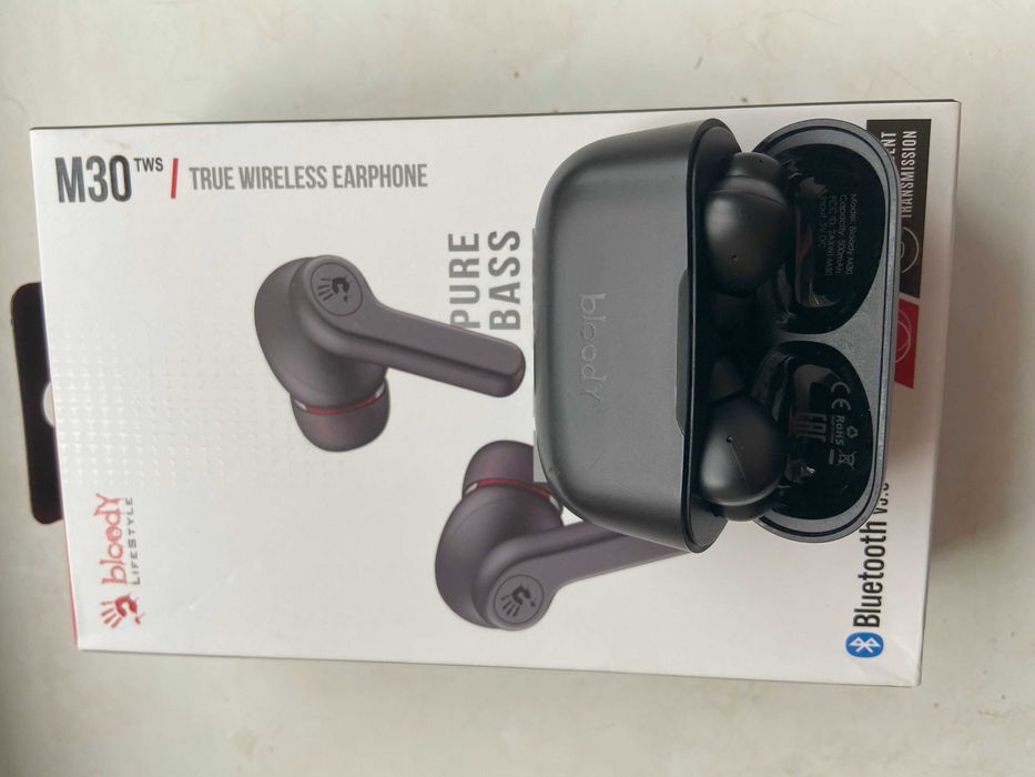 Беспроводные наушники Bloody M30 Black Red