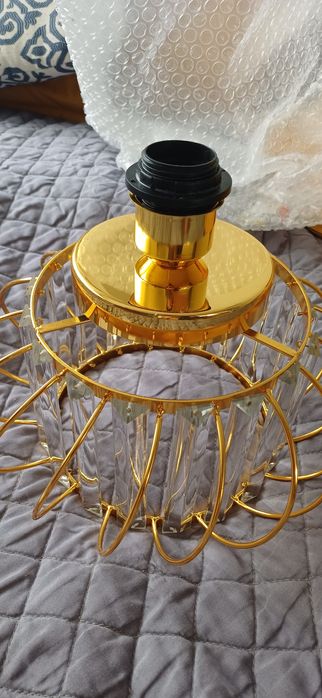 Lampa złota luxury nowa