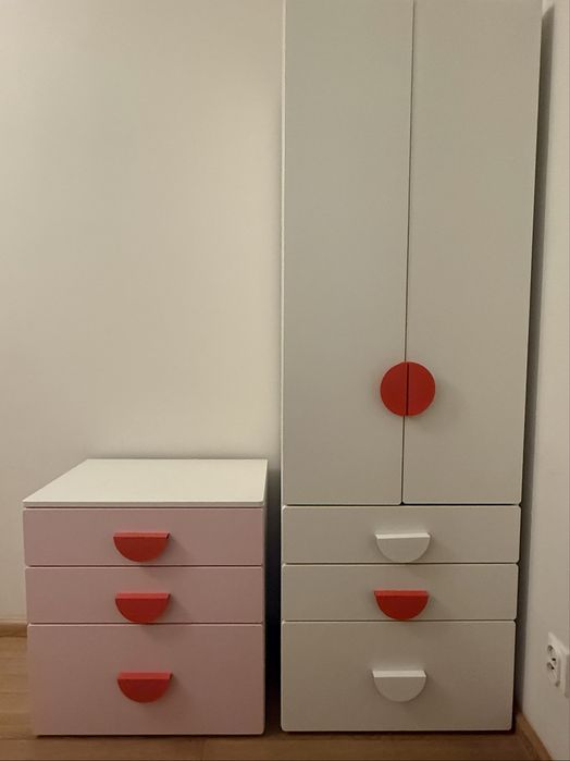 Szafa i komoda Ikea Smastad