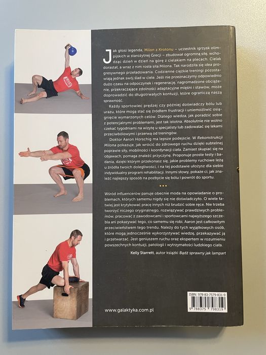 Rekonstrukcja Milona - fizjoterapia, rehabilitacja i trening siłowy