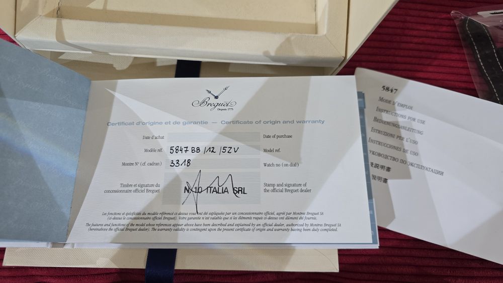 Часи      Breguet