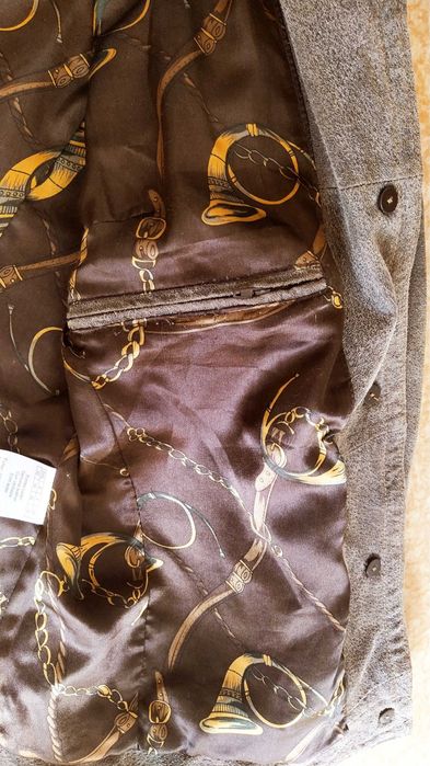 sportowa kurtka skórzana leather bomberka damska 42/44