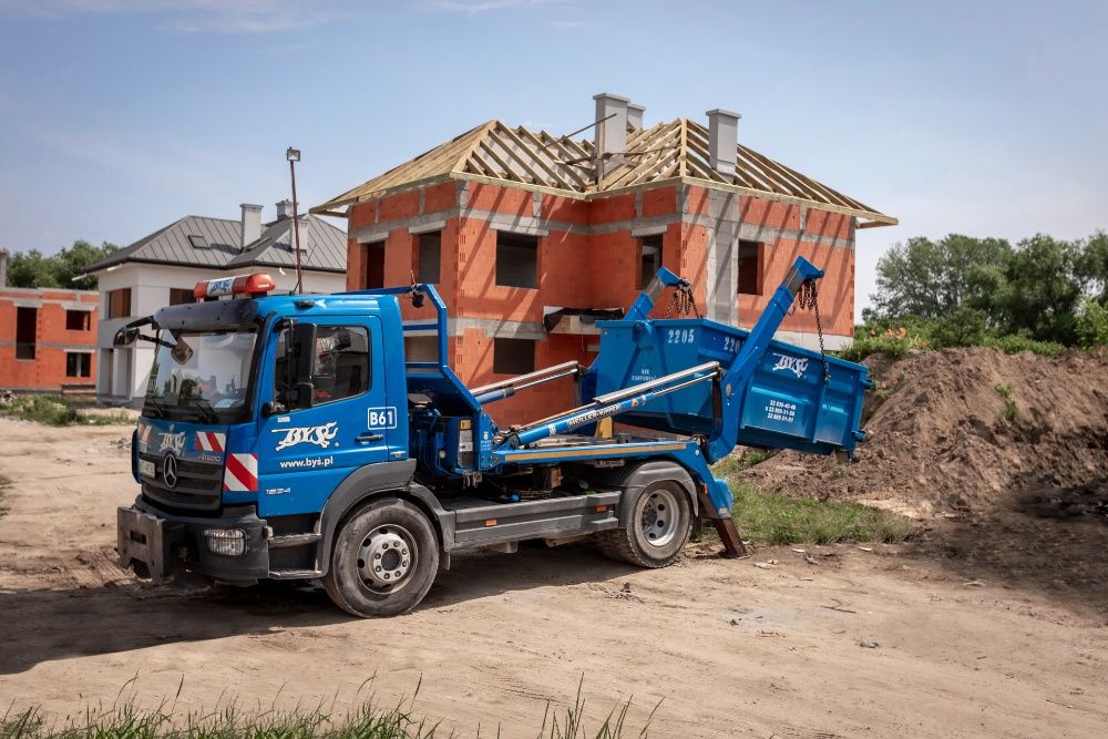 Wywóz śmieci z budowy, remontu. Kontenery na odpady.Warszawa i okolice