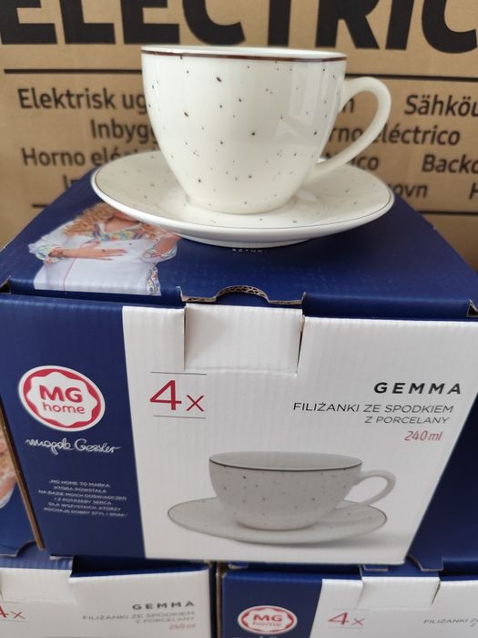 Zestaw kawowy Mg Home z porcelany