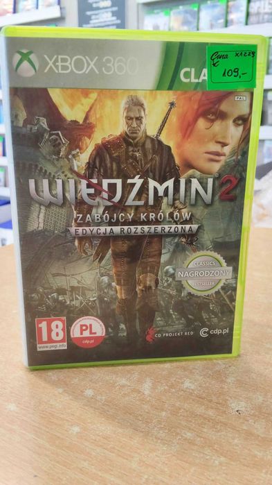 Wiedźmin 2 Zabójcy Królów edycja rozszerzona XBOX360 Skup/Sprzedaż/Wymiana/ Lara Games