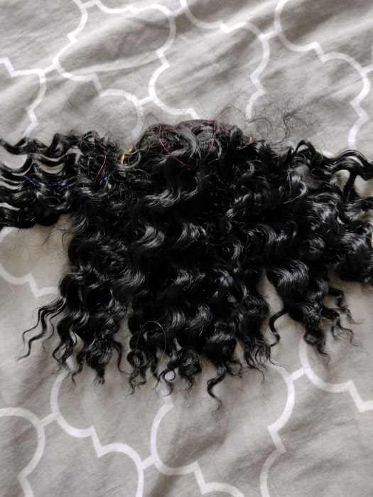 Włosy sztuczne  dwa razy plus dodatek