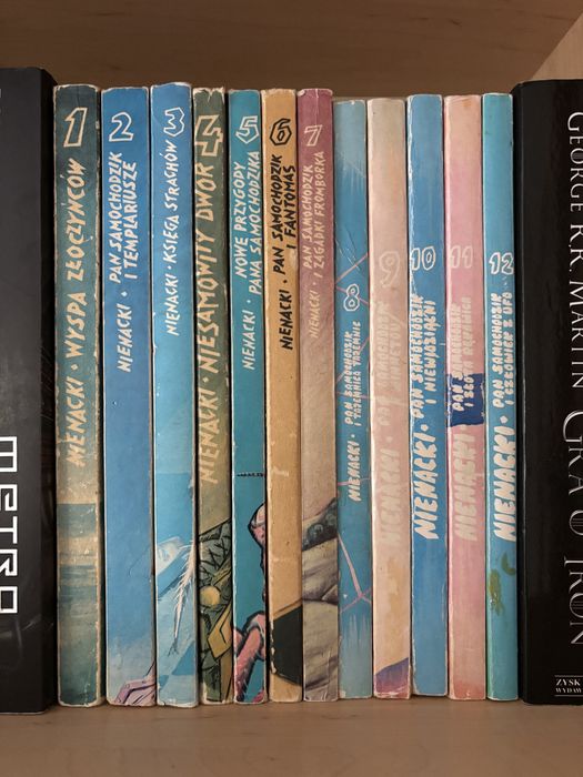 Pan Samochodzik Zbigniew Nienacki tomy 1-12 kolekcja Warszawa Wola