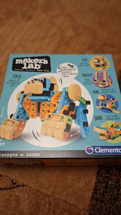 Maker's lab zwierzeta w ruchu