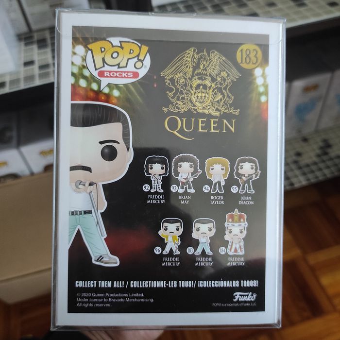 Funko Pop Rock's - Freddie Mercury (Queen 183)