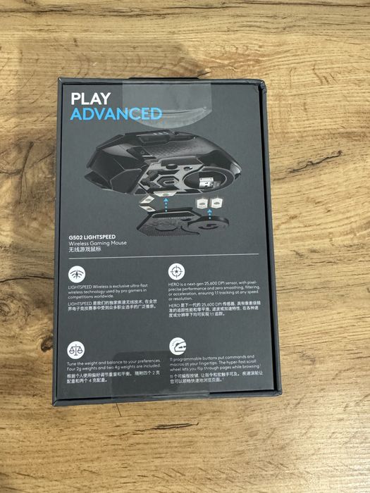 Миша ігрова бездротова Logitech G502 Lightspeed | HERO 25K | 11 кнопок
