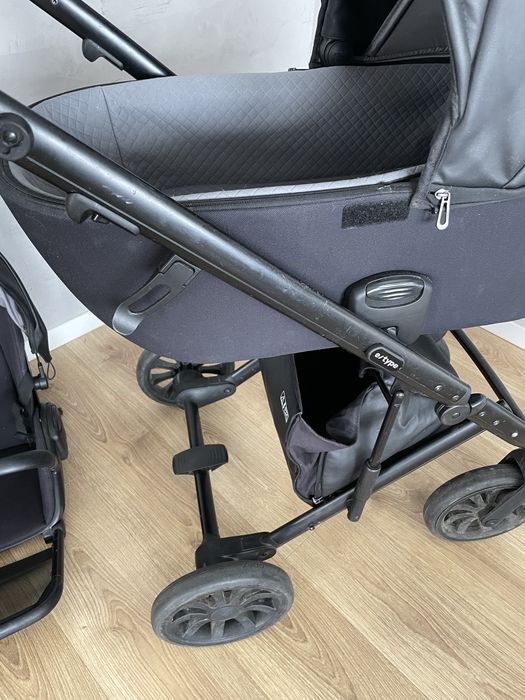 Wózek anex e type 2w1 czarny poznań