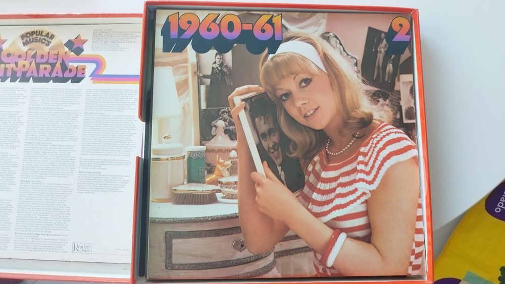 Album vinil "Golden Hit Parade".