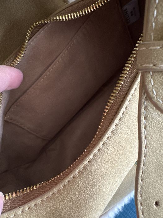 Сумка натуральний замш