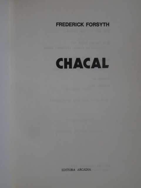 Chacal de Frederick Forsyth
