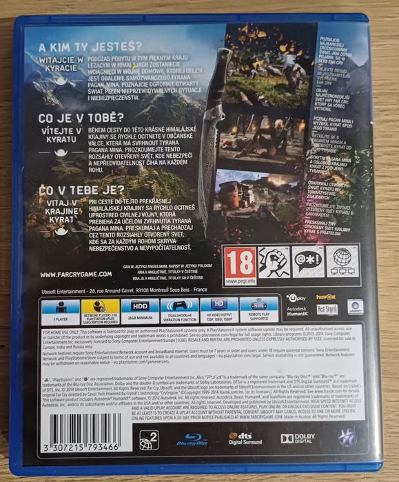 Far cry 4 (ps4 , ps5)