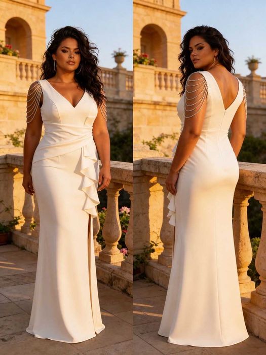 Nowa suknia ślubna plus size
