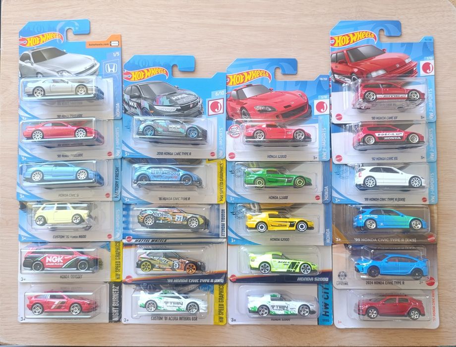 Машинки Hot Wheels, Matchbox Audi, Honda, Mitsubishi , Toyota